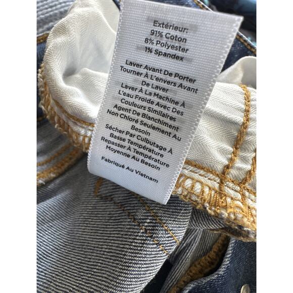 Talbots Everyday Relaxed Jeans Button Fly Stretch Medium Wash Denim Size 10 - Picture 9 of 13